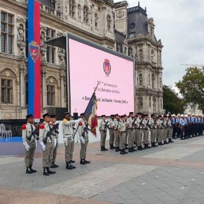 79e anniversaire de la liberation de paris hv 2