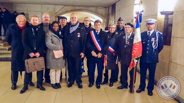 Ceremonie du 11 nov 2023 a l arc de triomphe 1