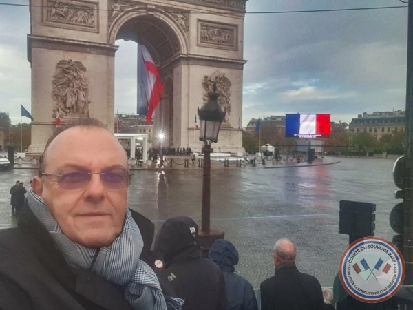 Ceremonie du 11 nov 2023 a l arc de triomphe 10