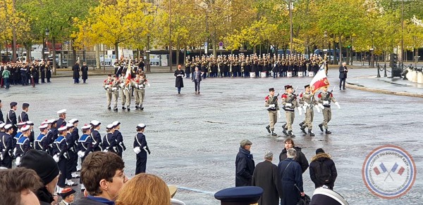 Ceremonie du 11 nov 2023 a l arc de triomphe 11