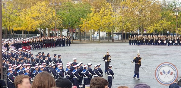 Ceremonie du 11 nov 2023 a l arc de triomphe 14