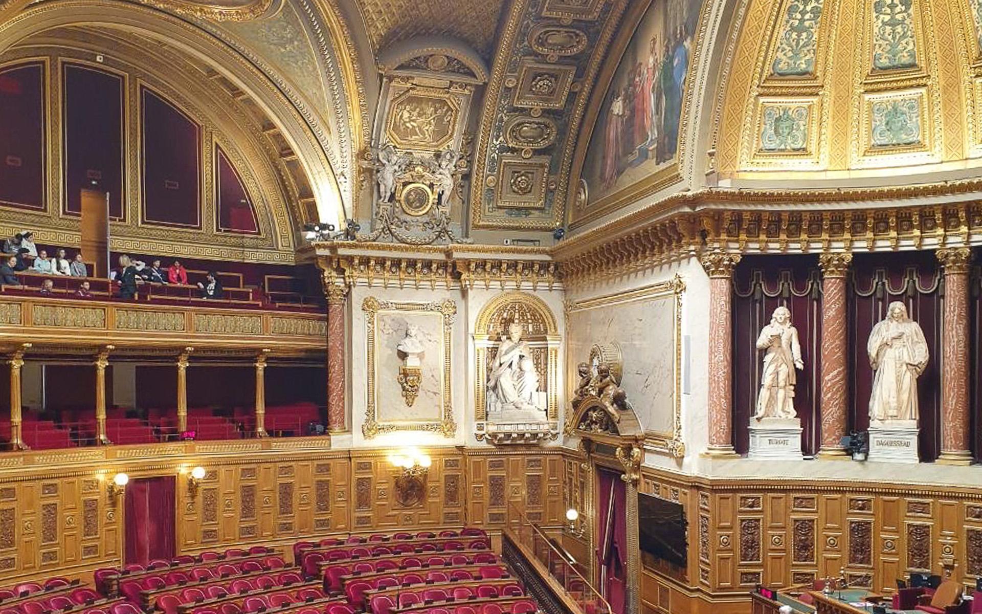 Visite du Sénat