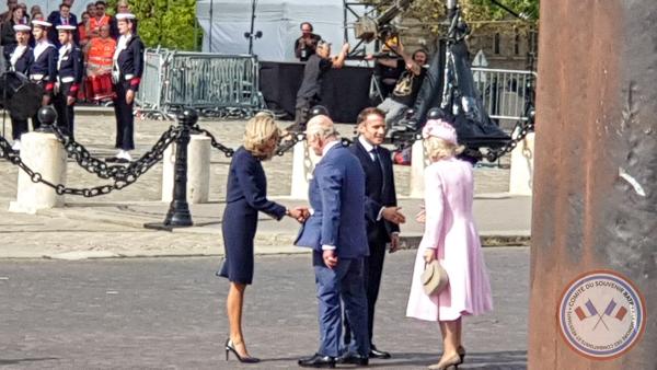 Visite de Charles 3 à Paris