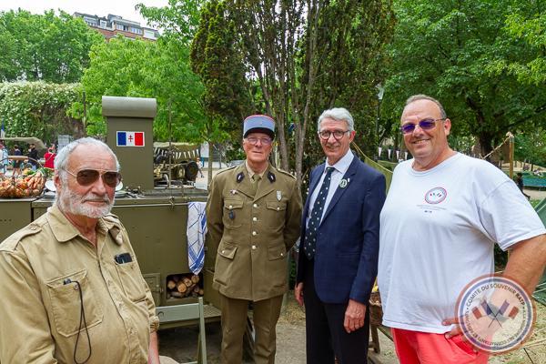80 ans de la 2e DB au Square Léon-Blum