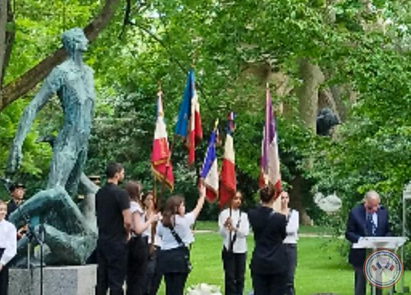 Hommage aux lycéens et étudiants morts pour faits de Résistance