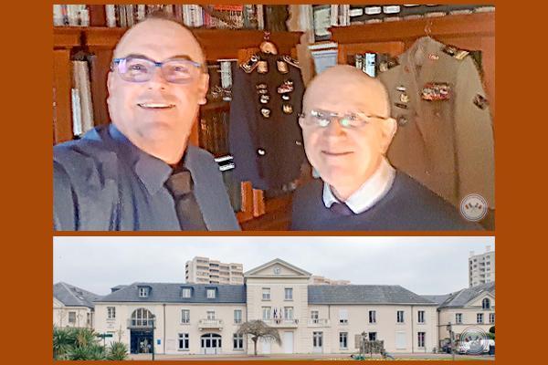 Deuxième journée marathon pour le président Cusenier