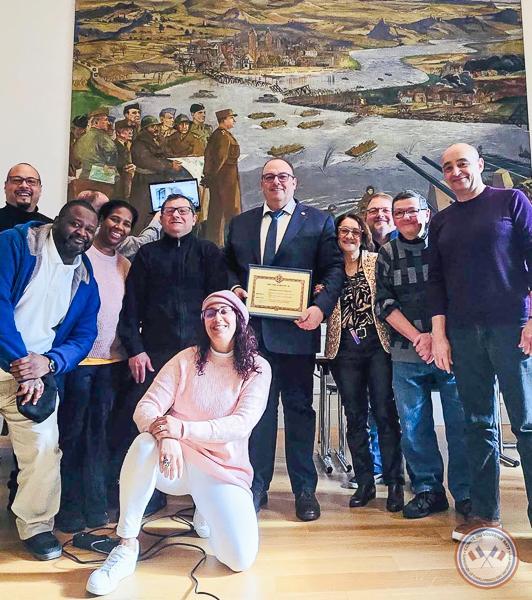 AG extraordinaire du 8 février 2025 et remise du diplôme d'honneur au Président Hervé Cusenier